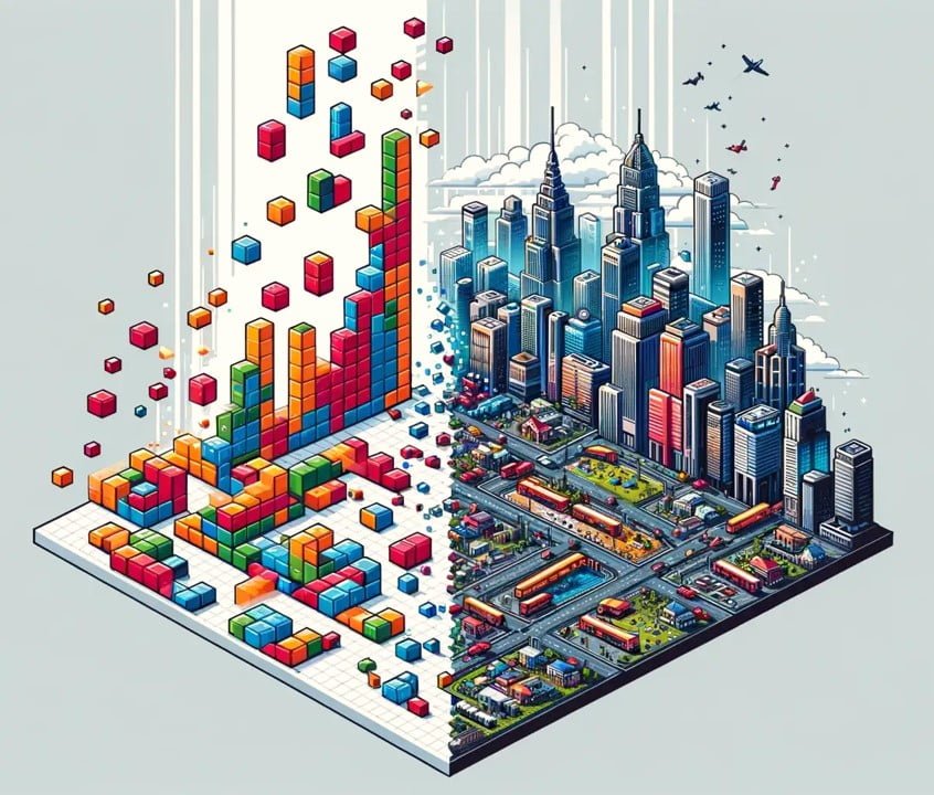 Transition Tetris   Changing World